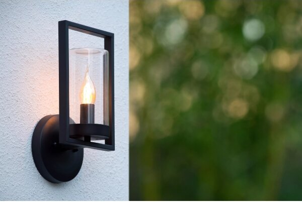 Lucide 29827/01/30 - Venkovní nástěnné svítidlo NISPEN 1xE14/40W/230V IP44