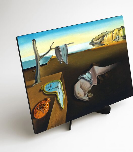DUBLEZ | Reprodukce obrazu S. Dalí - Tekoucí hodiny | UV tisk, Premium