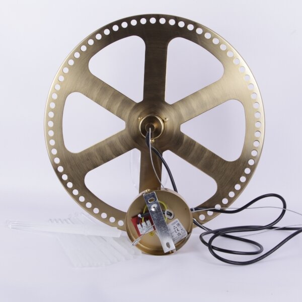 Globo 15698HM - Lustr na lanku GORLEY 1xE27/60W/230V pr. 40 cm zlatá