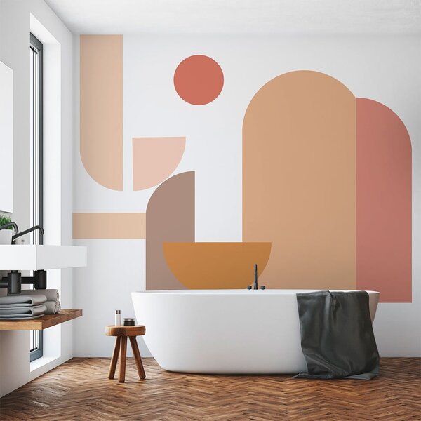 Samolepka na zeď 120x250 cm Abstract Sunset – Ambiance