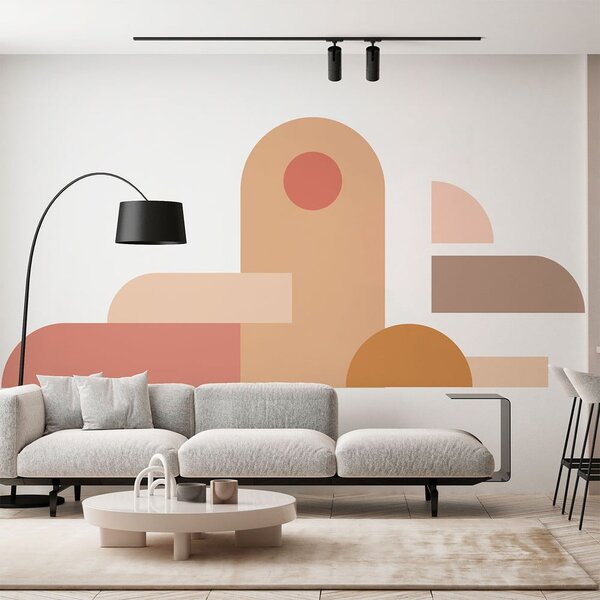 Samolepka na zeď 120x250 cm Abstract Sunset – Ambiance