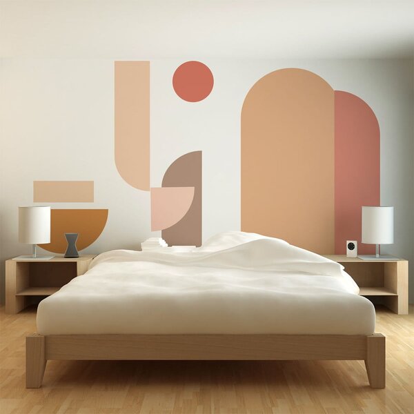 Samolepka na zeď 120x250 cm Abstract Sunset – Ambiance