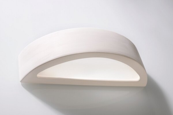 Sollux SL.0001 - Nástěnné svítidlo ATENA 1xE27/60W/230V 40,5 cm bílá