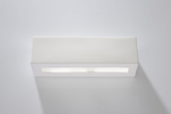 Sollux SL.0006 - Nástěnné svítidlo VEGA 1xE27/60W/230V bílá