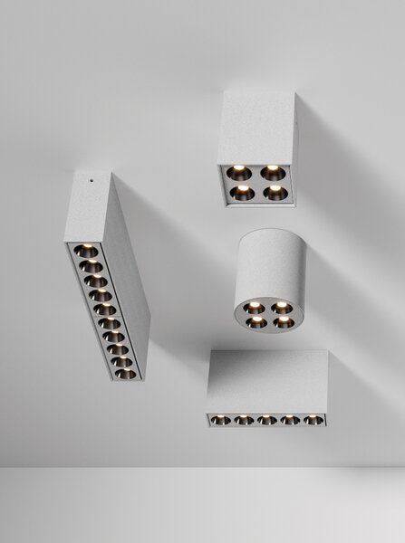 ACB Iluminacion Stropní LED svítidlo INVISIBLE, ⌀ 70 mm, 9W, CRI90, UGR