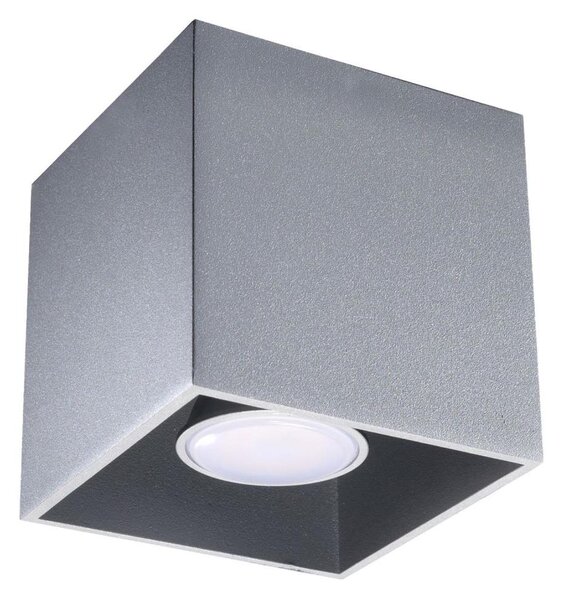 Sollux SL.0024 - Bodové svítidlo QUAD 1 1xGU10/10W/230V šedá