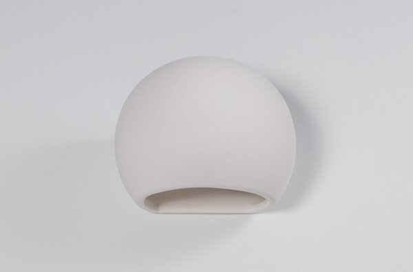 Sollux SL.0032 - Nástěnné svítidlo GLOBE 1xE27/60W/230V bílá