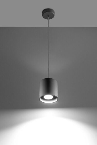 Sollux SL.0052 - Lustr na lanku ORBIS 1 1xGU10/40W/230V šedá