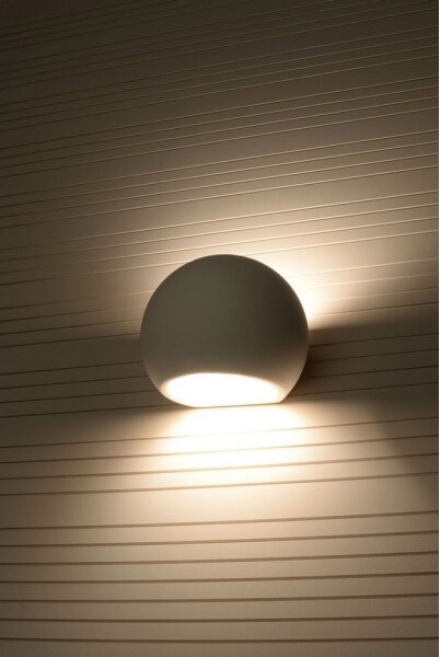 Sollux SL.0032 - Nástěnné svítidlo GLOBE 1xE27/60W/230V bílá