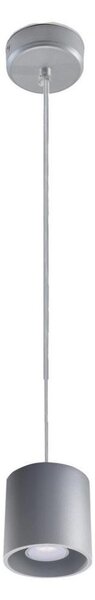 Sollux SL.0052 - Lustr na lanku ORBIS 1 1xGU10/40W/230V šedá