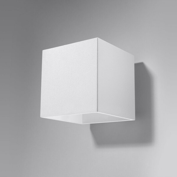Sollux SL.0059 - Nástěnné svítidlo QUAD 1 1xG9/8W/230V bílá