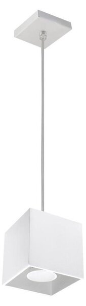 Sollux SL.0062 - Lustr na lanku QUAD 1 1xGU10/40W/230V bílá