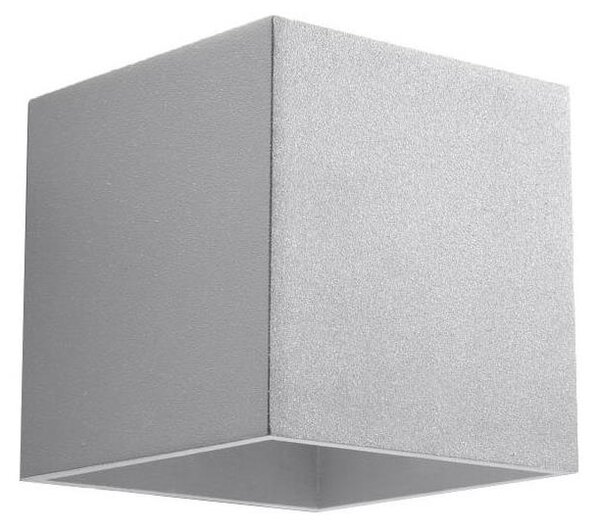 Sollux SL.0058 - Nástěnné svítidlo QUAD 1 1xG9/8W/230V šedá