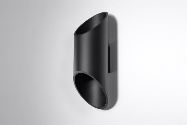 Sollux SL.0114 - Nástěnné svítidlo PENNE 30 1xG9/40W/230V černá