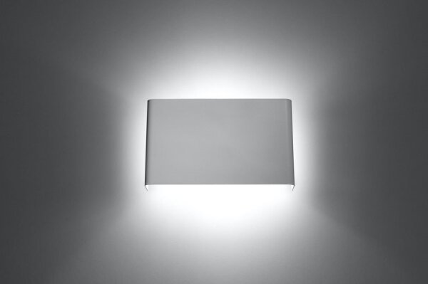 Sollux SL.0419 - Nástěnné svítidlo COPERTURA 2xG9/40W/230V bílá