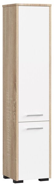 Ak furniture Koupelnová skříňka Fin I 30 cm sonoma/bílá