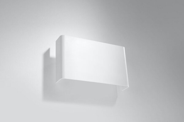 Sollux SL.0419 - Nástěnné svítidlo COPERTURA 2xG9/40W/230V bílá