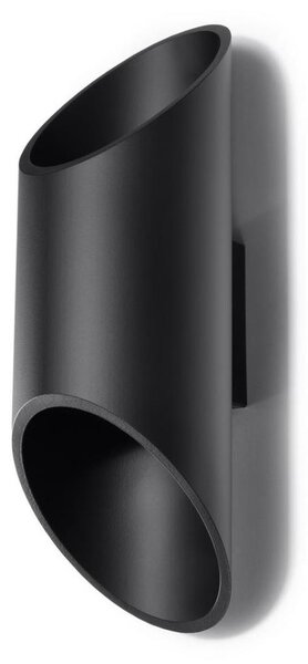 Sollux SL.0114 - Nástěnné svítidlo PENNE 30 1xG9/40W/230V černá