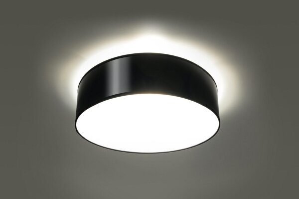 Sollux SL.0121 - Stropní svítidlo ARENA 35 2xE27/15W/230V černá