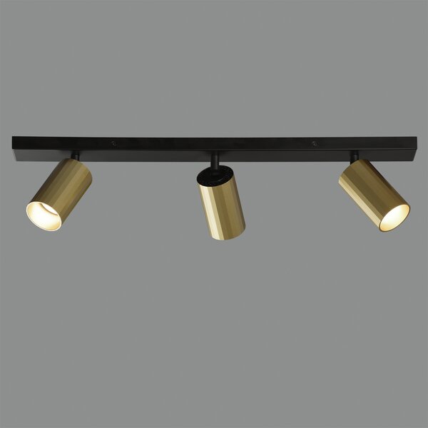 ACB Iluminacion Stropní svítidlo MODRIAN, š. 60 cm, 3xGU10 8W Barva: Černá