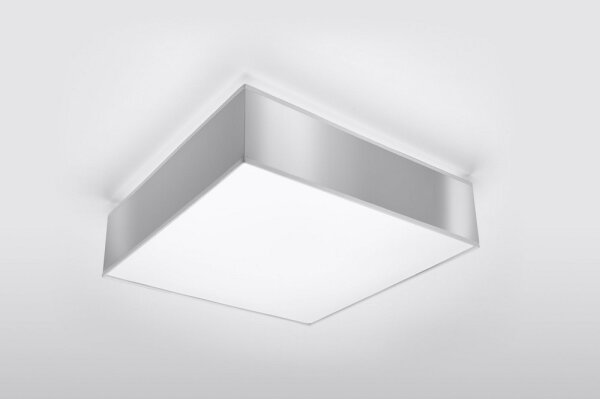 Sollux SL.0137 - Stropní svítidlo HORUS 35 2xE27/60W/230V šedá