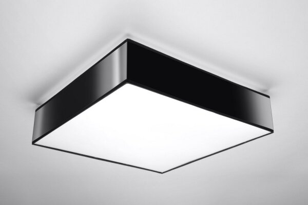 Sollux SL.0139 - Stropní svítidlo HORUS 45 3xE27/60W/230V černá