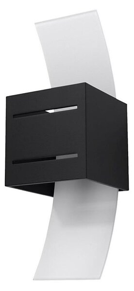 Sollux SL.0201 - Nástěnné svítidlo LORETO 1xG9/40W/230V černá