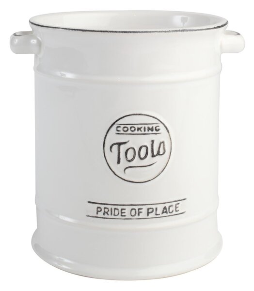 Bílá keramická dóza na kuchyňské náčiní T&G Woodware Pride of Place