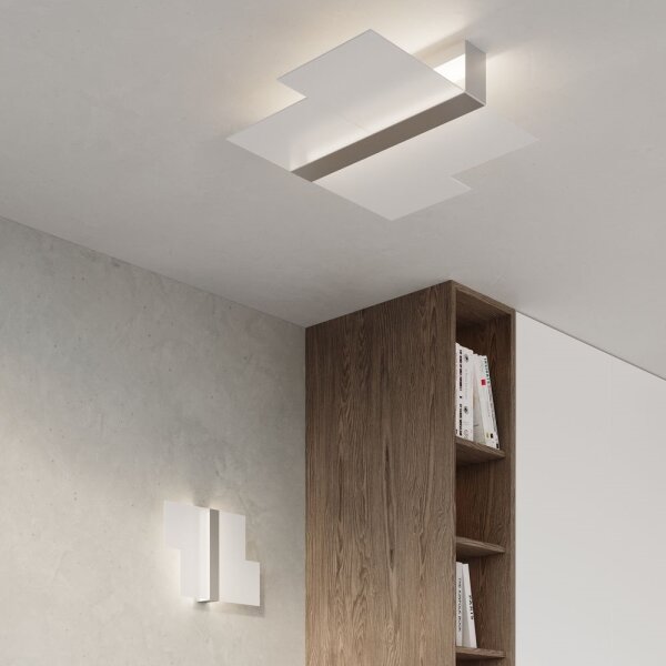 Sollux SL.0187 - Nástěnné svítidlo MASSIMO 2xG9/40W/230V bílá/chrom