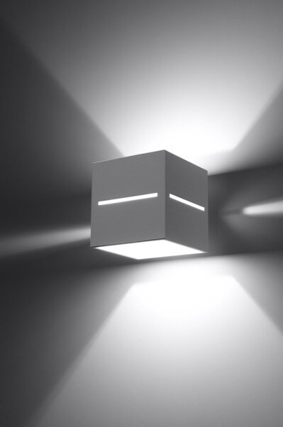Sollux SL.0206 - Nástěnné svítidlo LOBO 1xG9/40W/230V bílá
