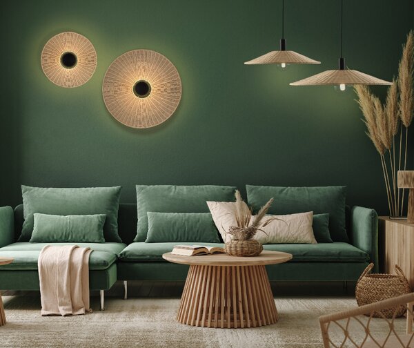 ACB Iluminacion Závěsné svítidlo PAMELA, ⌀ 50 cm, 1xE27 15W Barva: Černá
