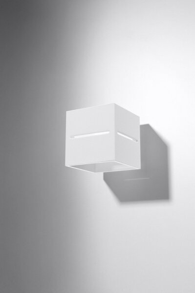 Sollux SL.0206 - Nástěnné svítidlo LOBO 1xG9/40W/230V bílá