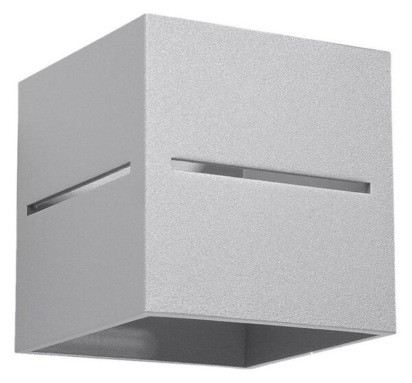 Sollux SL.0205 - Nástěnné svítidlo LOBO 1xG9/40W/230V šedá