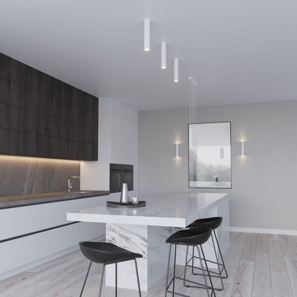 Sollux SL.1078 - Lustr na lanku LAGOS 3xGU10/10W/230V bílá