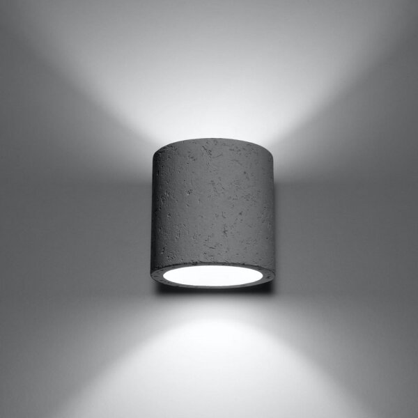 Sollux SL.0486 - Nástěnné svítidlo ORBIS 1xG9/40W/230V beton