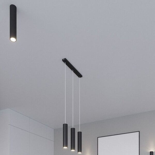 Sollux SL.0436 - Bodové svítidlo LAGOS 1xGU10/10W/230V černá