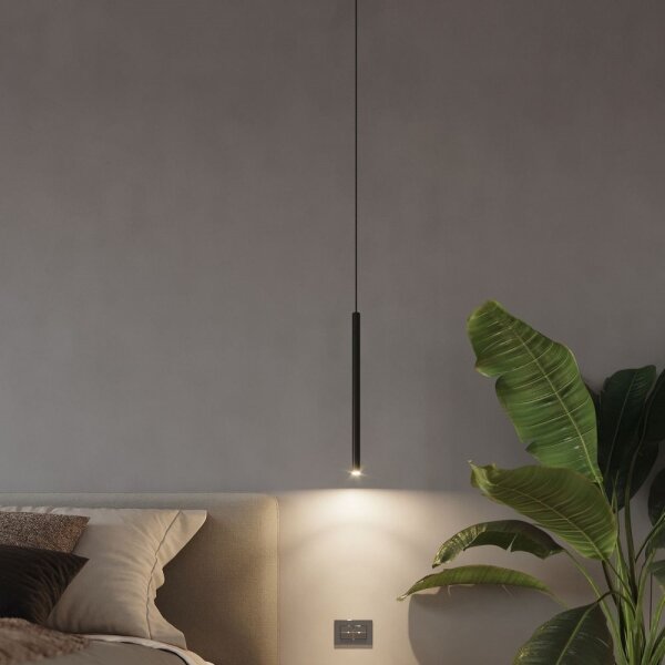 Sollux SL.0469 - Lustr na lanku PASTELO 1 1xG9/8W/230V černá