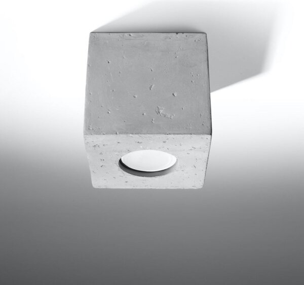 Sollux SL.0489 - Bodové svítidlo QUAD 1xGU10/10W/230V beton