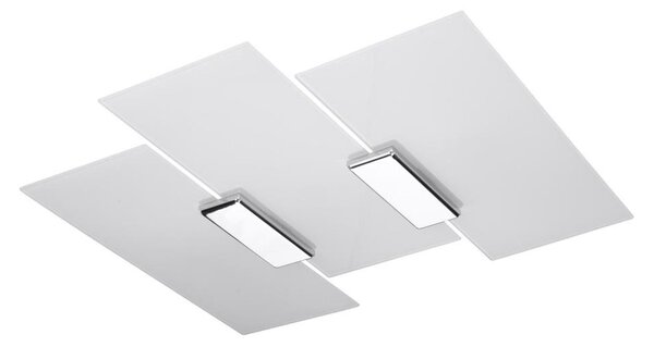 Sollux SL.0198 - Stropní svítidlo FABIANO 3xE27/60W/230V bílá/chrom