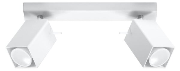 Sollux SL.0096 - Bodové svítidlo MERIDA 2 2xGU10/40W/230V bílá