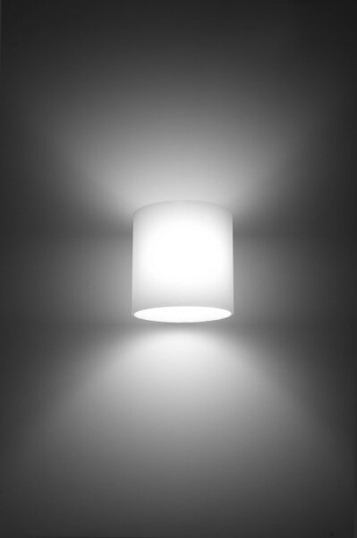 Sollux SL.0211 - Nástěnné svítidlo VICI 1xG9/40W/230V sklo/bílá