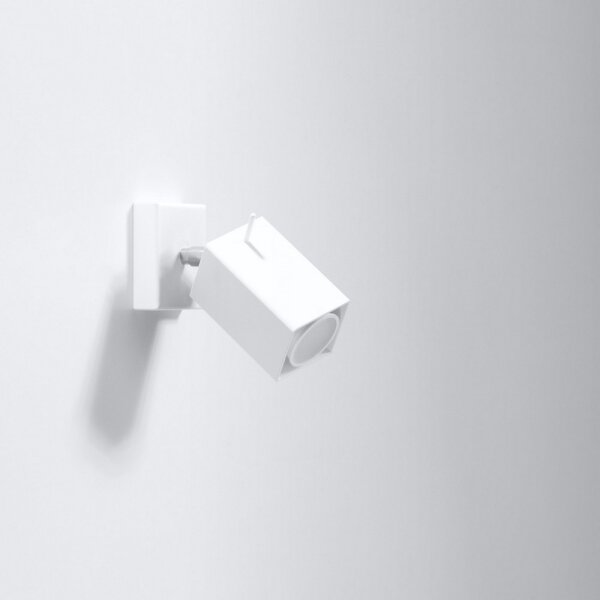 Sollux SL.0095 - Nástěnné bodové svítidlo MERIDA 1xGU10/40W/230V bílá