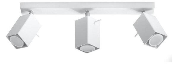 Sollux SL.0097 - Bodové svítidlo MERIDA 3 3xGU10/40W/230V bílá