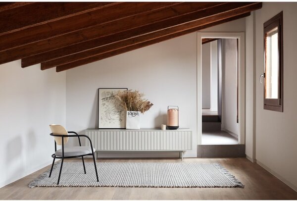 Šedý TV stolek 180x52 cm Sierra – Teulat