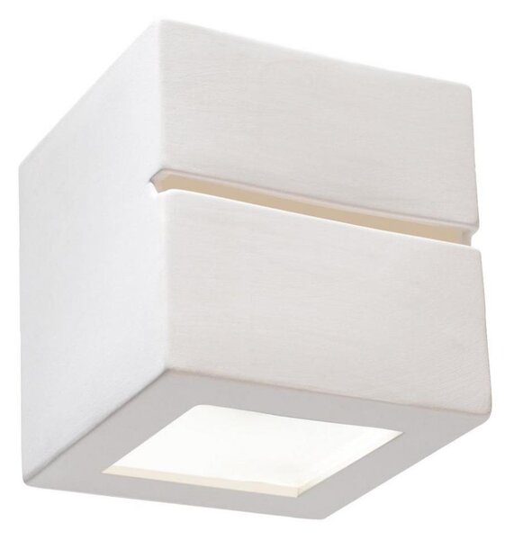 Sollux SL.0230 - Nástěnné svítidlo LEO LINE 1xE27/60W/230V bílá