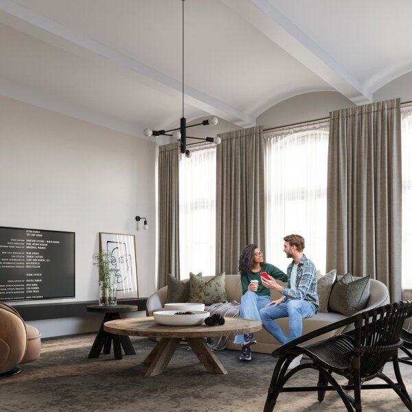 Sollux SL.0306 - Nástěnné svítidlo DUOMO 1xE27/60W/230V černá
