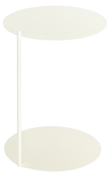 Béžový-104 Béžový odkládací stolek Ande 40 × 40 × 55 cm NOO.MA