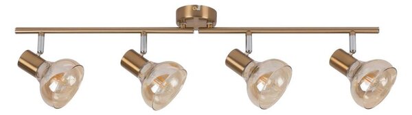 Rabalux 5550 - Bodové svítidlo HOLLY 4xE14/40W/230V zlatá
