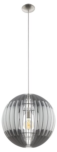 Eglo 96973 - Lustr na lanku OLMERO 1xE27/60W/230V