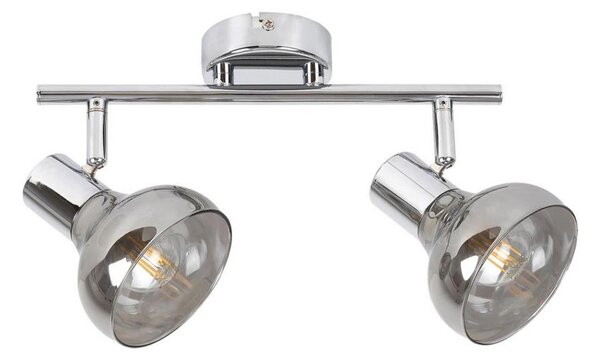 Rabalux 5556 - Bodové svítidlo HOLLY 2xE14/40W/230V lesklý chrom